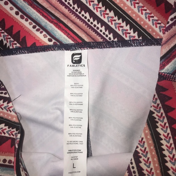 Fabletics print leggings - Picture 3 of 4
